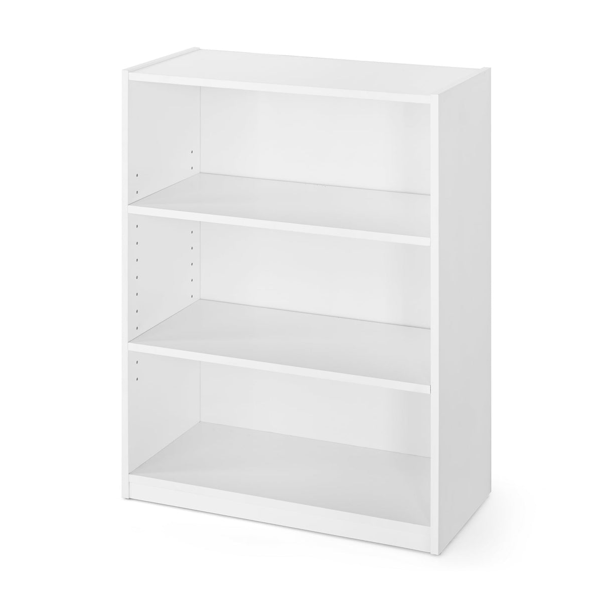 Mainstays 3-Shelf Bookcase with Adjustable Shelves, White - image 9